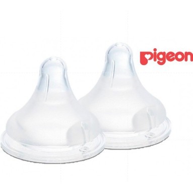 Pigeon SofTouch Peristaltic PluNeck s Nipple Wide
