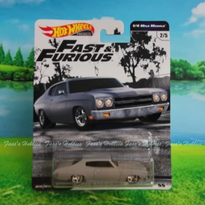 HOT WHEELS FAST AND FURIOUS 1970 CHEVROLET CHEVELLE SS FAST & FURIOUS ...