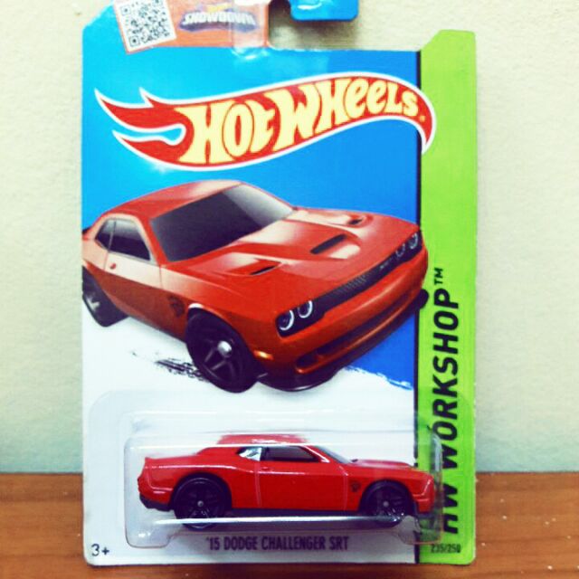 hot wheels dodge challenger hellcat