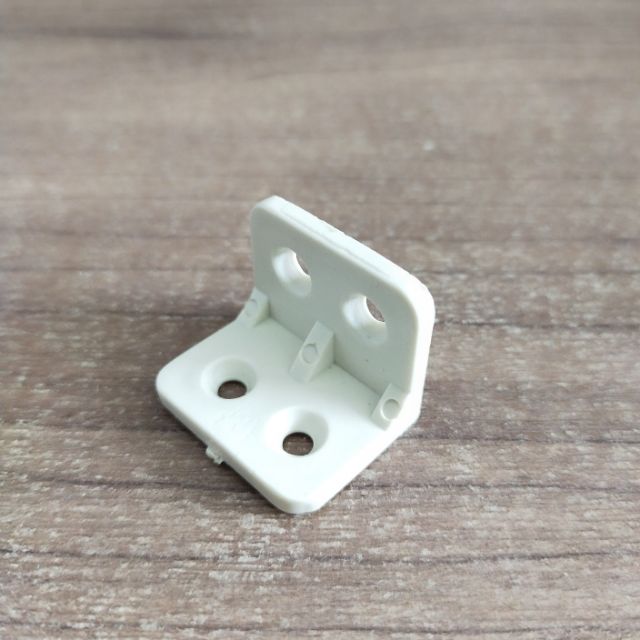 10 pcs x PVC white L Angle support Bracket 27mm x 20mm Shopee Malaysia