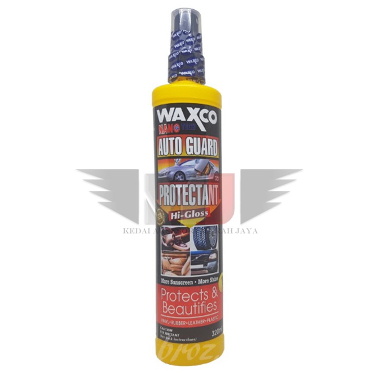 100% ori Waxco Auto Guard Protectant Hi-Gloss 320ml