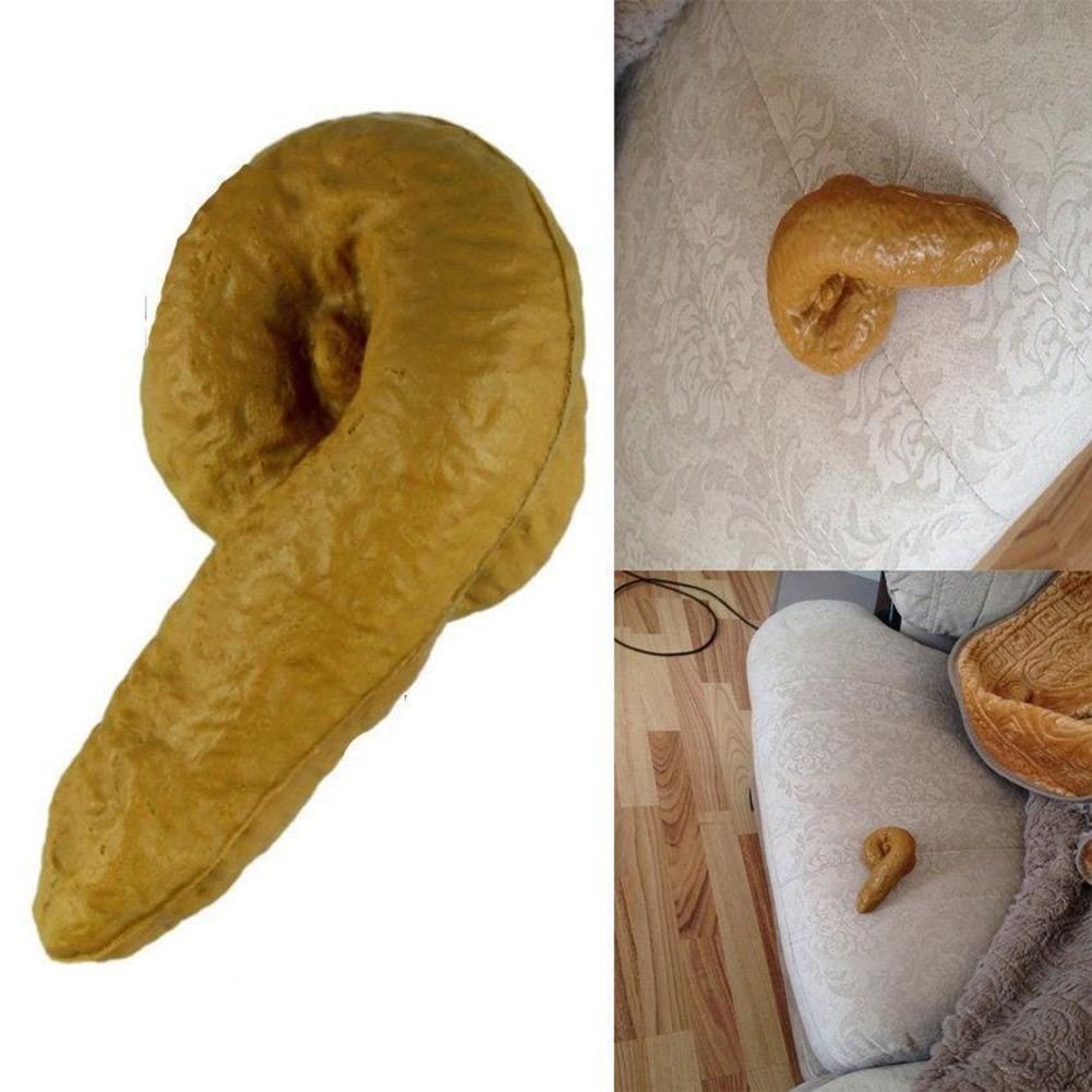 WX_Funny Disgusting Fake Turd Poop Joke Trick Gadget 6Shape Realistic