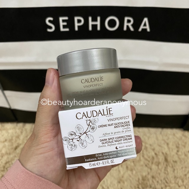 caudalie vinoperfect dark spot glycolic night cream 50ml