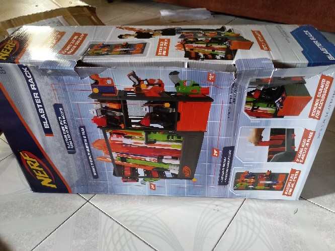 nerf elite blaster rack reviews