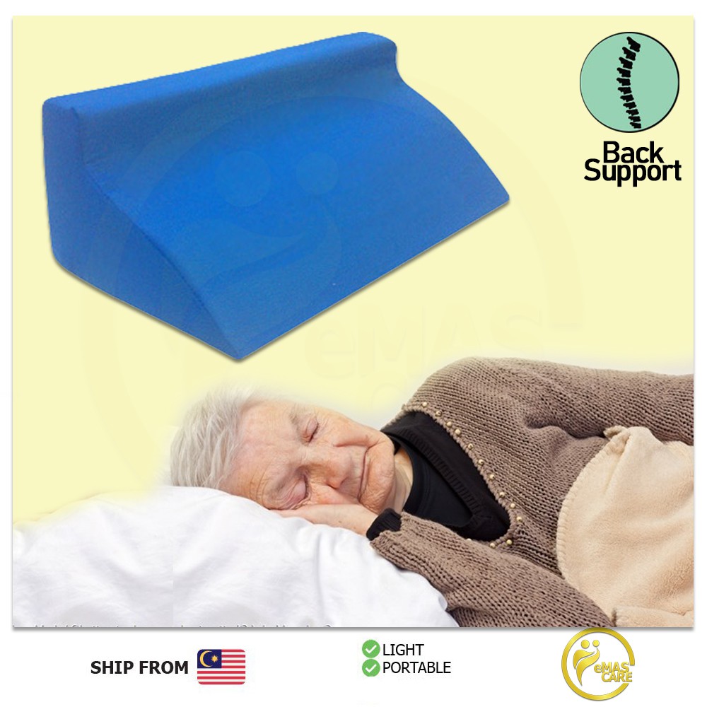 3 in 1 Wedge Pillow Sponge Cushion Multipurpose Neck Back Pain Body