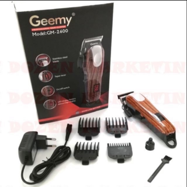  Mesin Potong Rambut  GM2600 Gemei Progemei Geemy Hair Cut 