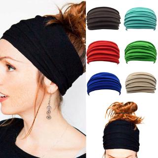 Accessoires Haaraccessoires Hoofdbanden & Tulbanden Cotton Headbands You Pick Colors Soft Stretch Sports Yoga Headband Sweat Absorbent Elastic Head Band Blanks 