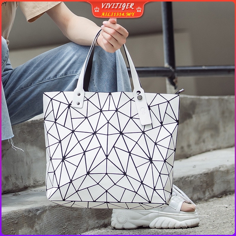 geometric rhombus bag