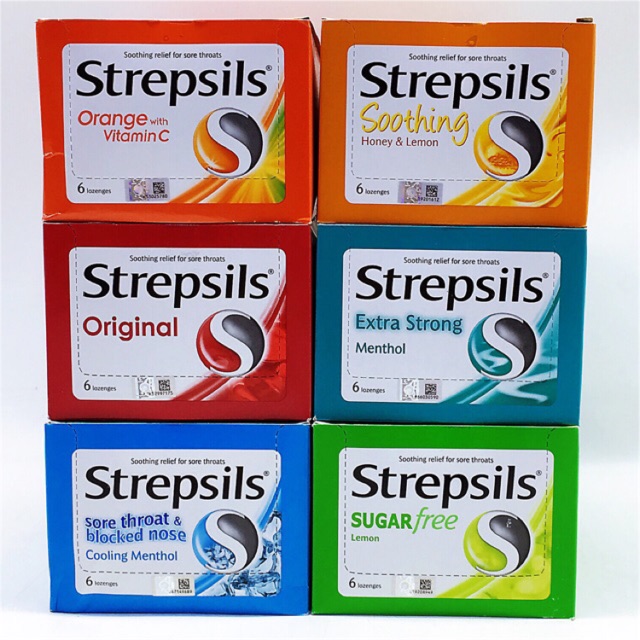 STREPSILS lozenges ( 6 pcs X 24 pkts ) | Shopee Malaysia