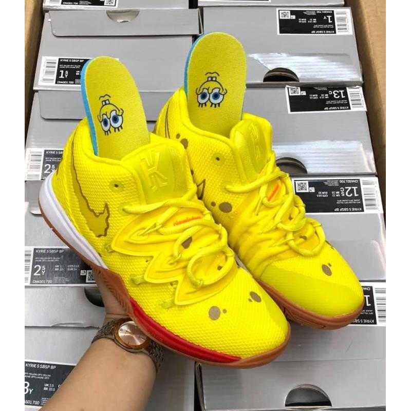 kyrie spongebob shoes kids
