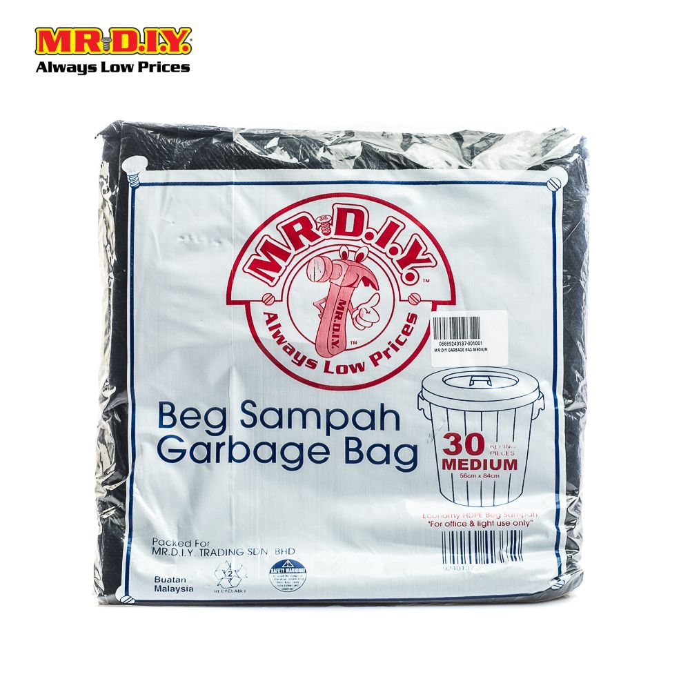 MR.DIY EcoFriendly Garbage Bags Medium (30pcs) Shopee Malaysia