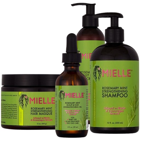 iiMONO ] Mielle Organics Rosemary Mint Scalp & Hair Strengthening Oil |  Masque | Shampoo Infused w/Biotin Hair Growth | Shopee Malaysia