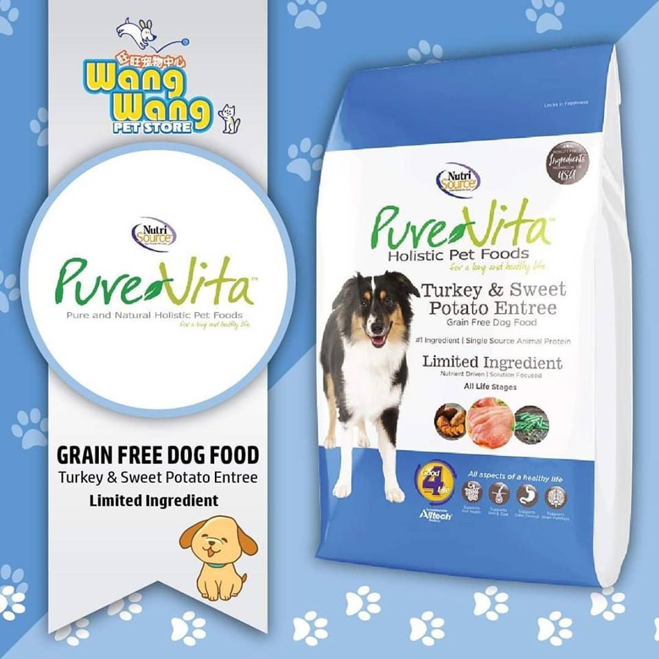 pure vita turkey and sweet potato