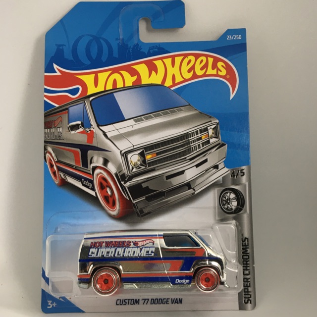 hot wheels custom 77 dodge van