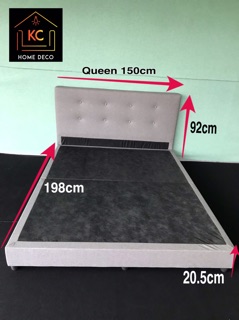 Katil Divan Single Queen King Size Divan Bed Not Include Mattress Shopee Malaysia