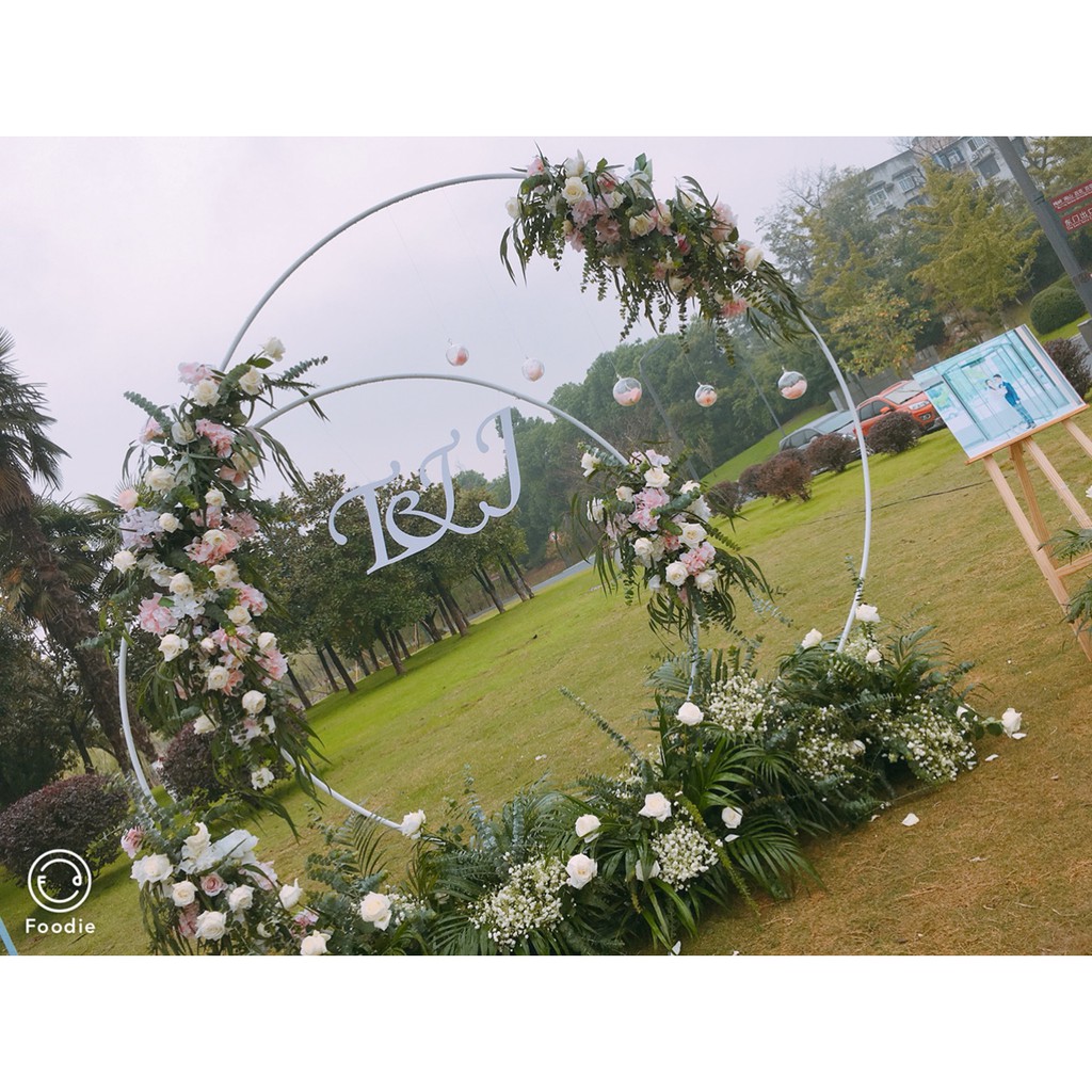 Ready Stock Backdrop Ring Pelamin Photobooth Wedding Pintu Gerbang Kahwin Shopee Malaysia