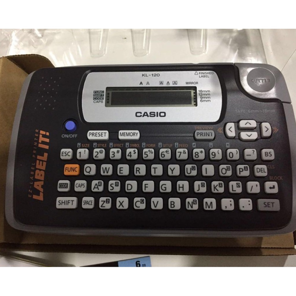 casio tagging machine
