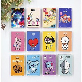 KPOP Lomo Card 30pcs Photo Card Photocard Photo Card Album BT Cooky ...