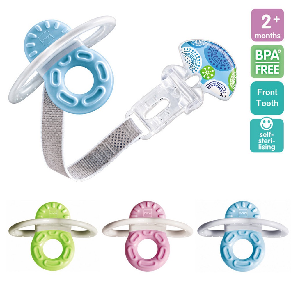 Mam Bite & Relax Phase 1 Teether With Clip (2 + months) | Shopee Malaysia
