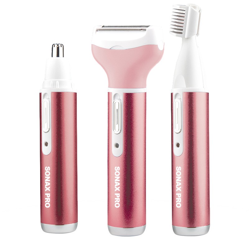 3 In 1 Lady Hair Removal Tool Nose Hair Trimmer Eyebrow Trimmer
