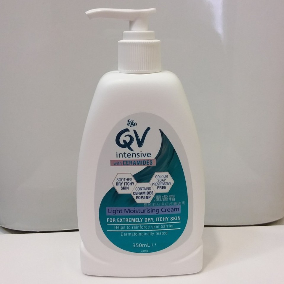 QV INTENSIVE WITH CERAMIDES LIGHT MOISTURISING CREAM 350ML | Shopee