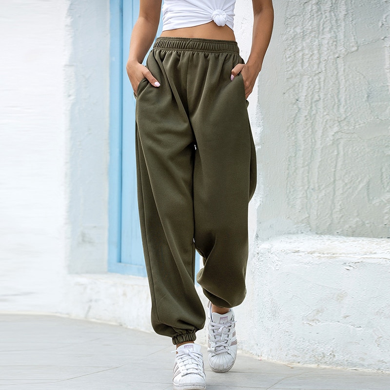 harem sweatpants womens