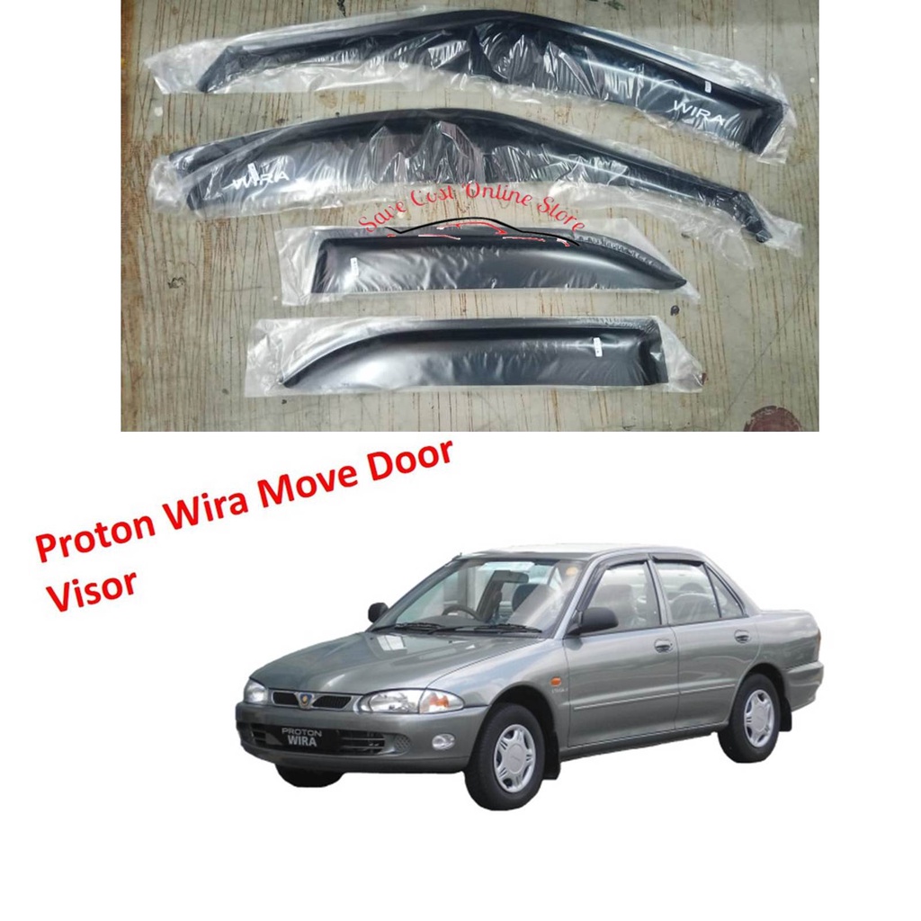 10cm Proton Wira Move Door Visor Shopee Malaysia