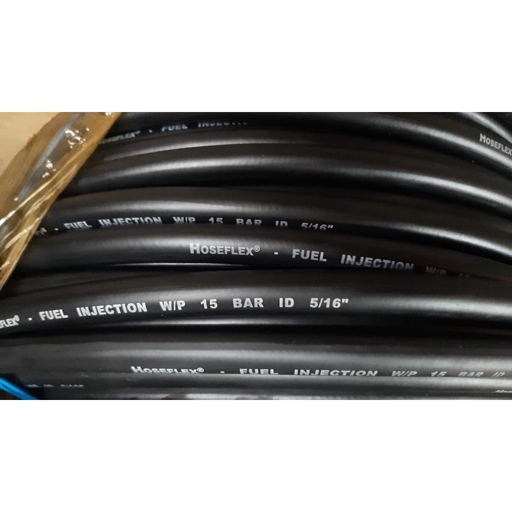 Rubber Fuel Injection Hose 15 Bar 5/16" (Price Per Meter)