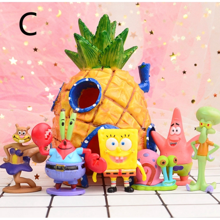 spongebob action figures