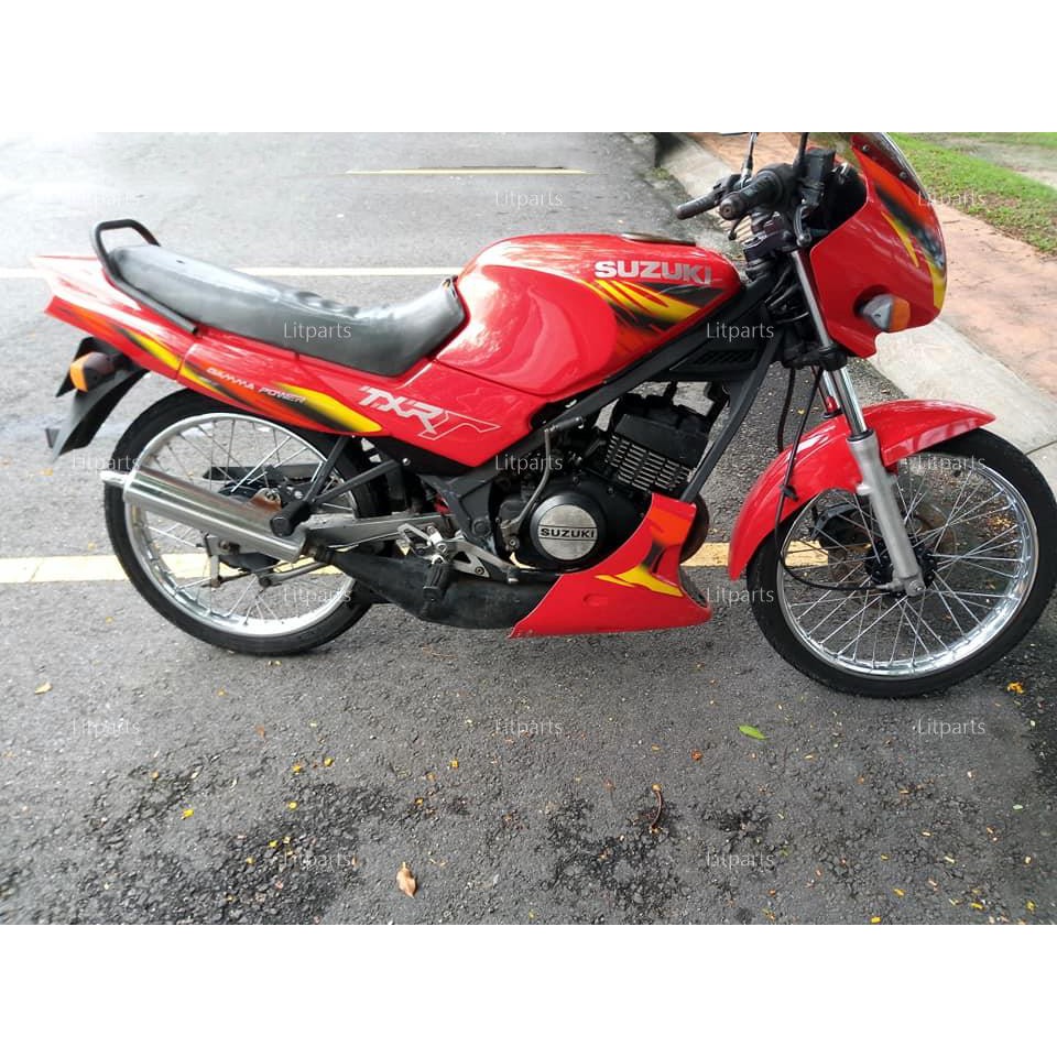 Body Cover Set Suzuki Txr150 Gama Gamma Shopee Malaysia