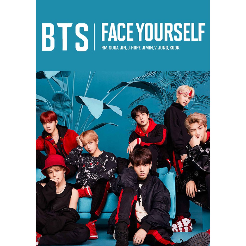 Shangjuno Kpop Bts Family Bangtan Boys Face Yourself Jin Jimin Suga Hanging Painting Art Painting Poster 30x21cm Shopee Malaysia