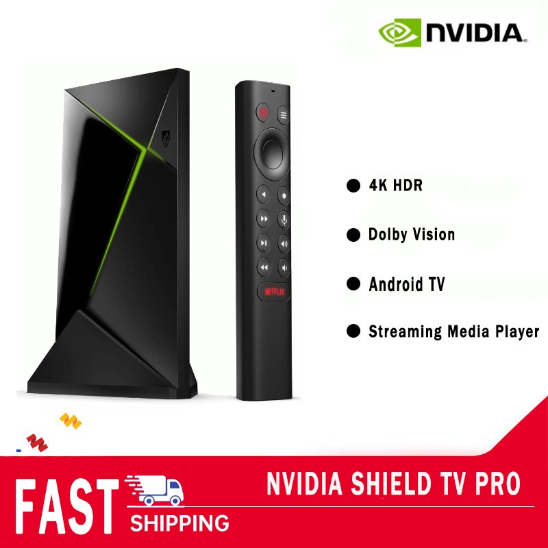 NVIDIA Shield TV Pro/4K HDR Android TV /Streaming Media Player High