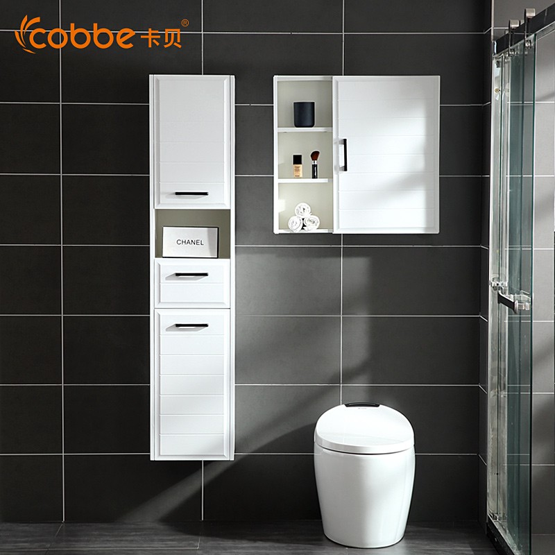 Bathroom Cabinet Combination Wash Basin Side Cabinet Toilet Basin