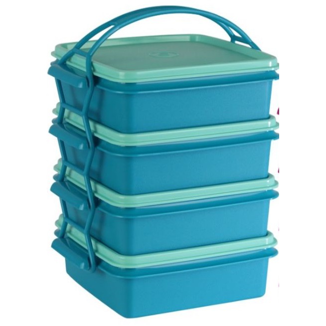 Tupperware Small Goody Box with carolier