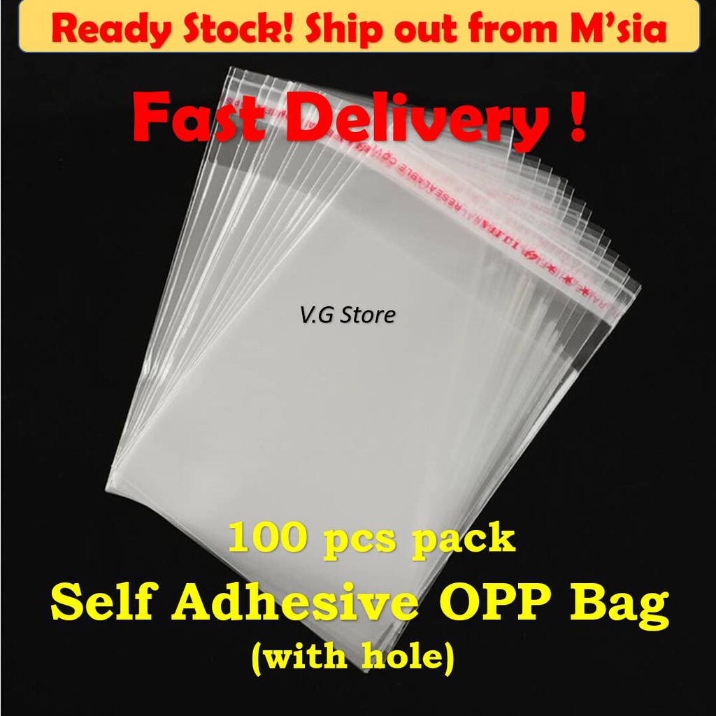 Plastik Opp Bag self adhesive packing plastic tudung Batik Kain Shawl ...