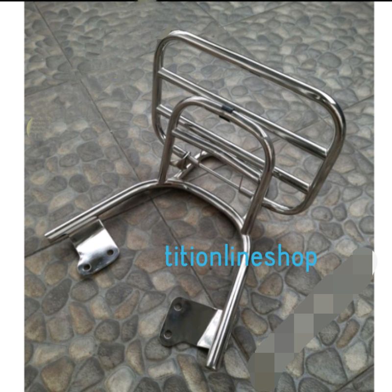 Back rack For Yamaha Fazzio Fazzio Motorcycle Accessories Shopee Malaysia