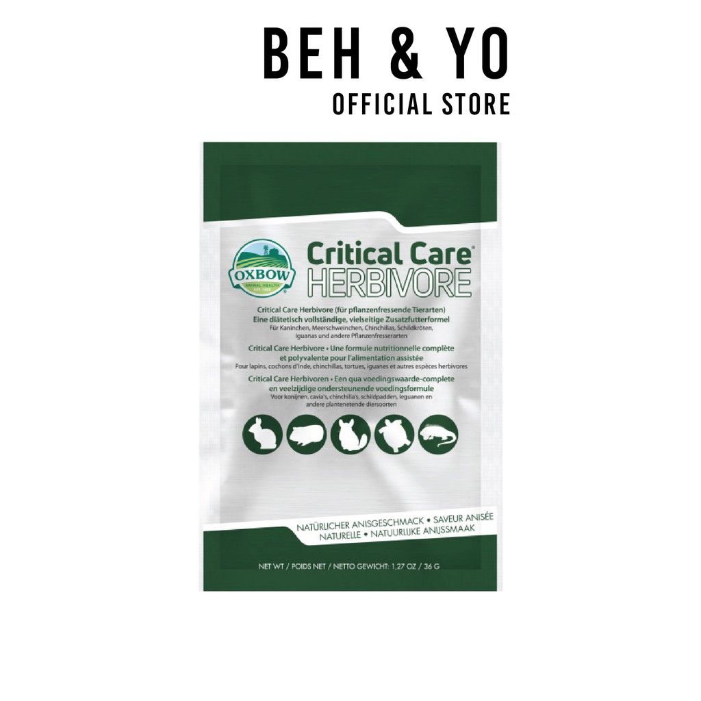 Oxbow Critical Care Herbivore Anise Flavor (36 g)