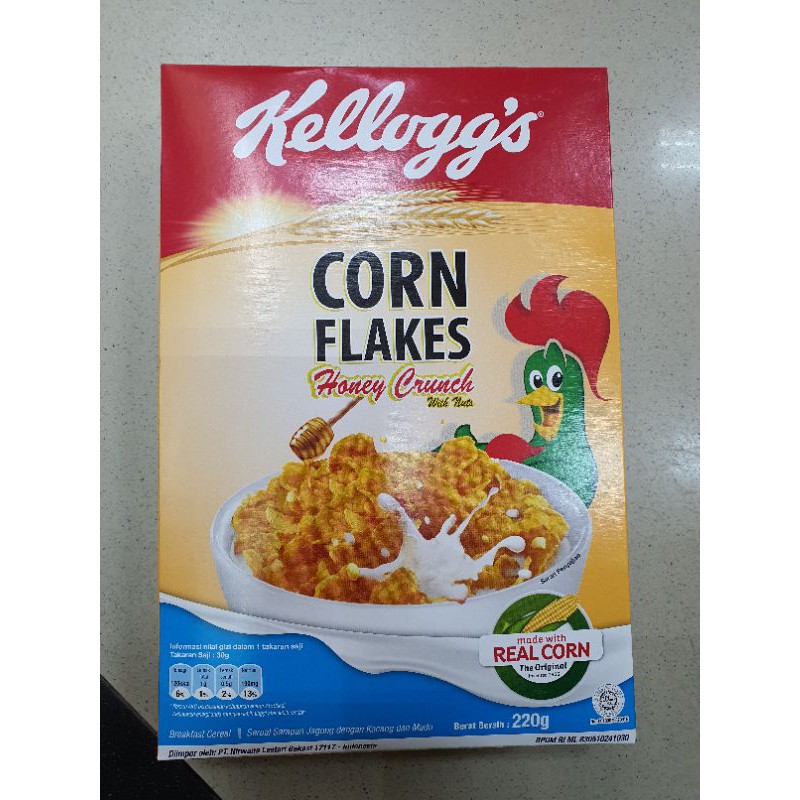 Kellogg S Corn Flakes Honey Crunch With Nuts 2gr Kellogg S Corn Flakes Honey Crunch With Nuts 2gr Shopee Malaysia