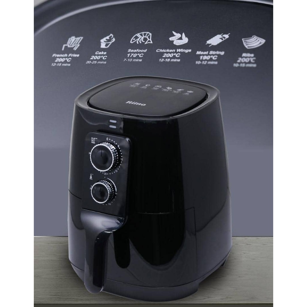 Riino Rapid Air Fryer Xl Shopee Malaysia