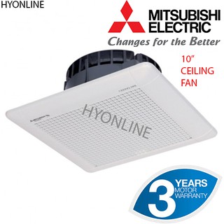 Mitsubishi 10 Ceiling Type Ventilation Fan Ex 25sc