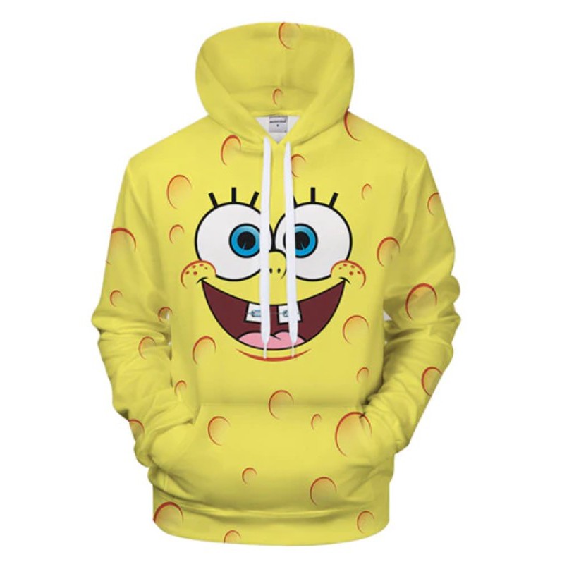 yellow spongebob hoodie