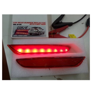 PROTON SAGA FL FLX REAR BUMPER REFLECTOR LED  Shopee Malaysia