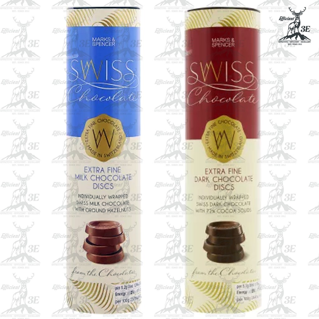M S Swiss Extra Fine Dark Milk Chocolate Discs Hot Sale Shopee Malaysia