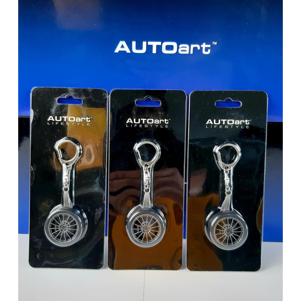 AUTOART 1/18 Lamborghini Gallardo Superleggera WHEEL KEYCHAIN