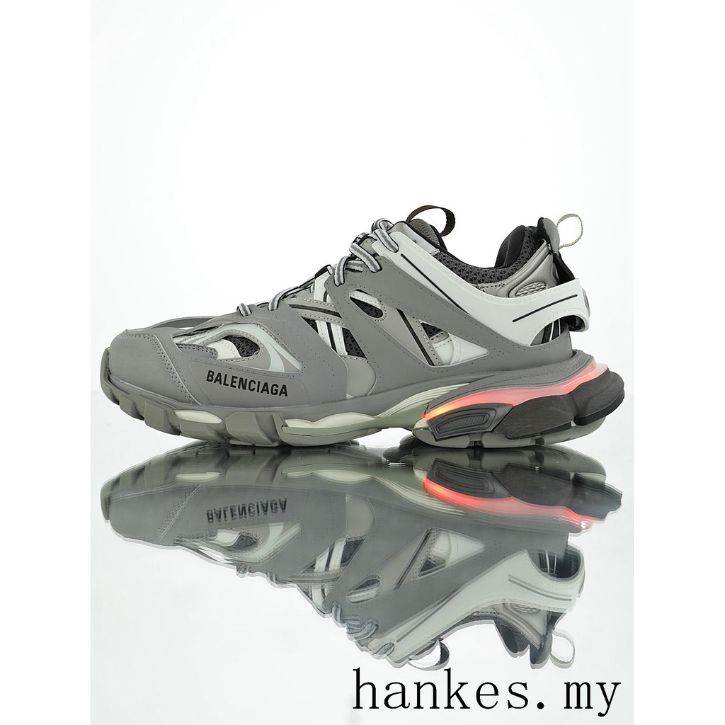 Track 2 BLACK RED GREY pour Homme Balenciaga