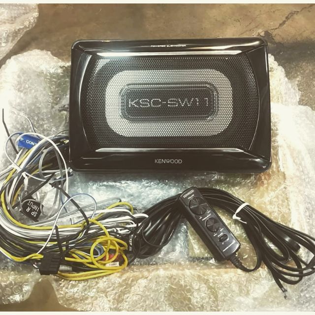 kenwood subwoofer under seat