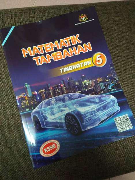 Buku Teks Matematik Tambahan Kssm Tingkatan 5 Edisi 2021 Bm Terbaru Shopee Malaysia