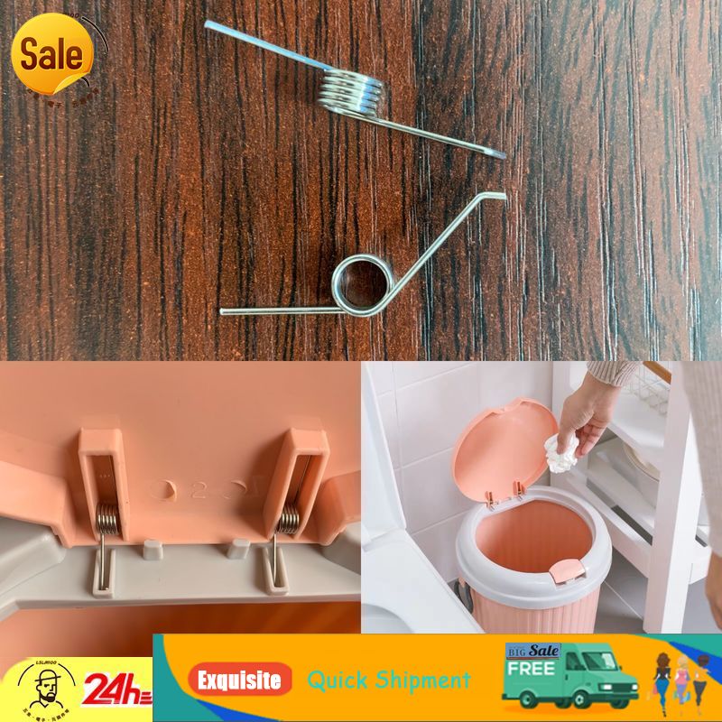 Trash can spring spout spring stainless steel torsion spring torsion