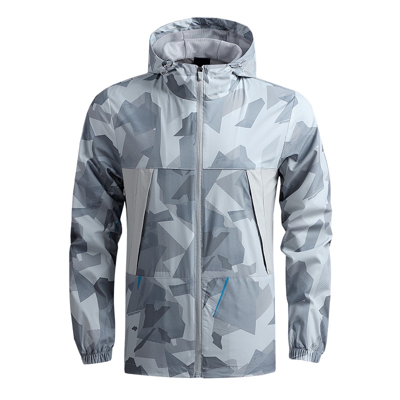 Fashion Jackets Outdoor Jackets Outdoor Jacket blue check pattern athletic style 