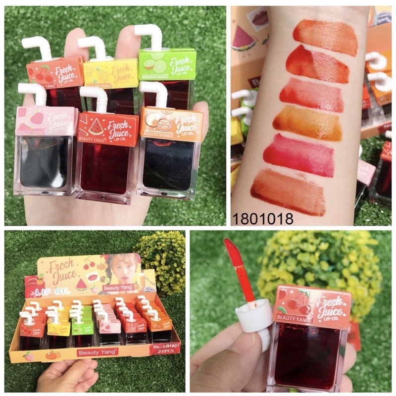 LIP TINT termurah viral straw lip tint ice cream korea beauty lip tint